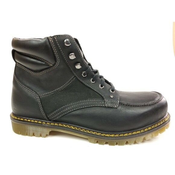 Dr. Martens Men's Jamie 7 Tie Motorcycle Boot Size 14 Black Rare